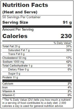 Gourmet To Go 6 Inch All Meat Hot Dog, 80 Ounce