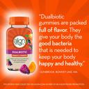 Align DualBiotic Prebiotic Plus Probiotic Gummies Supplement, 60 count -- 12 per case