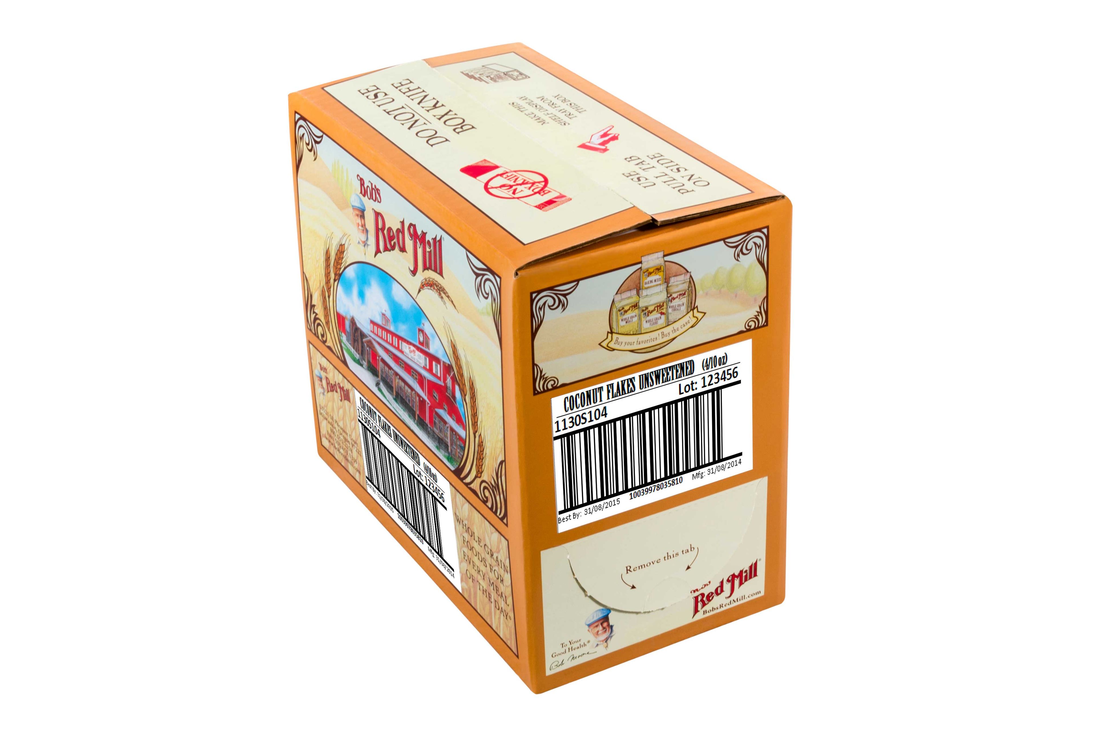 Bob's Red Mill Coconut Flakes, 10 Ounce -- 4 Per Case