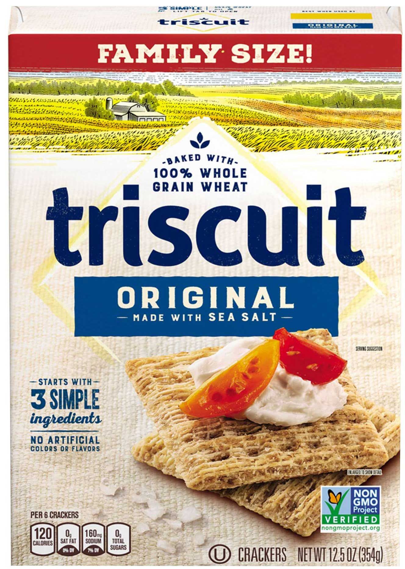 Triscuit Original Cracker, 12.5 Ounce -- 12 Per Case