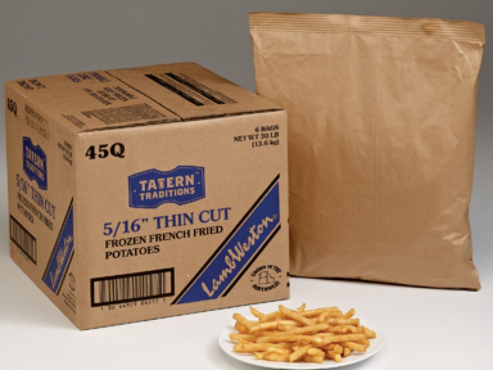 Tavern Traditions Thin Cut Frozen French Fried Potatoes, 5 Pound -- 6 Per Case