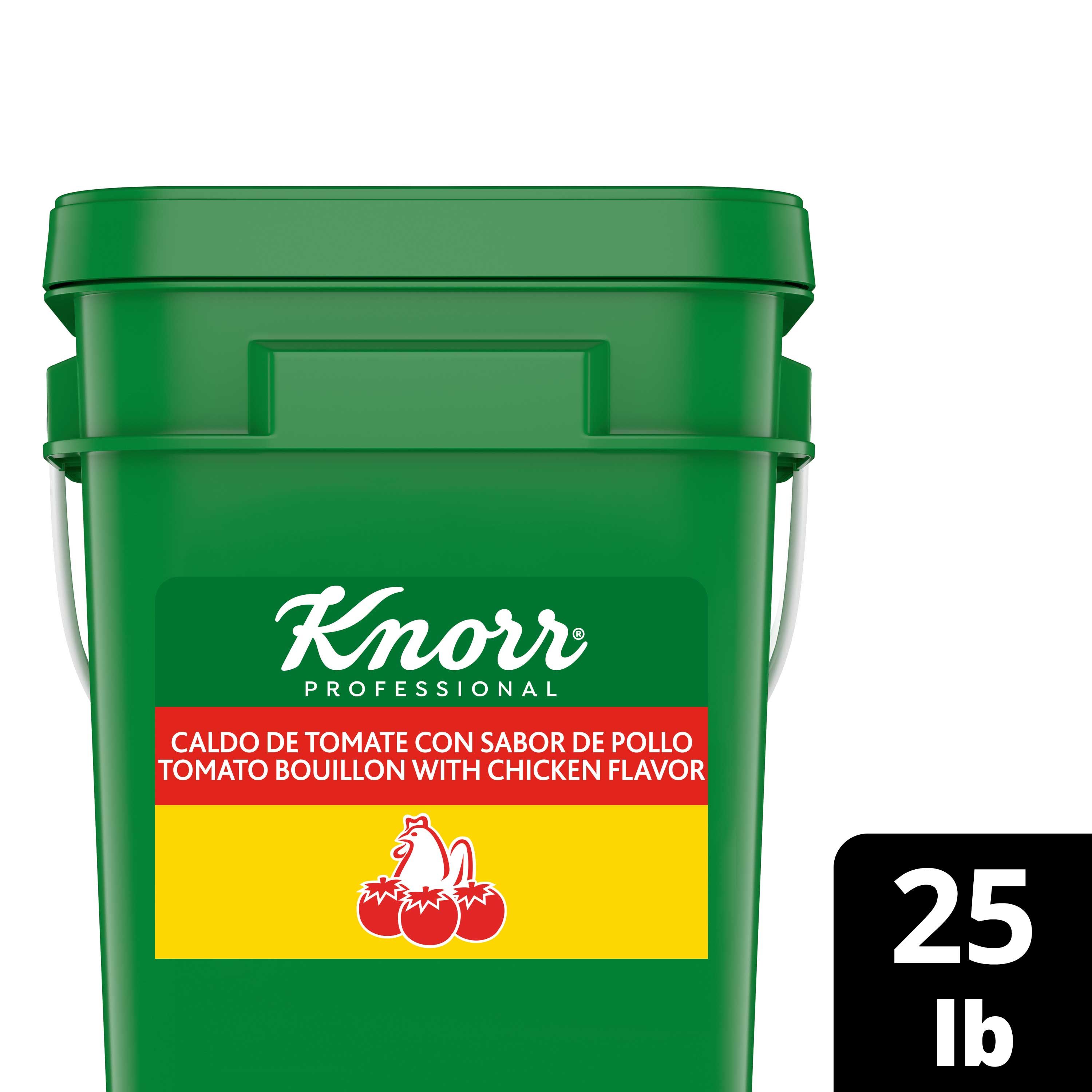 Knorr Professional Caldo De Tomate Con Sabor De Pollo, 25 Pound