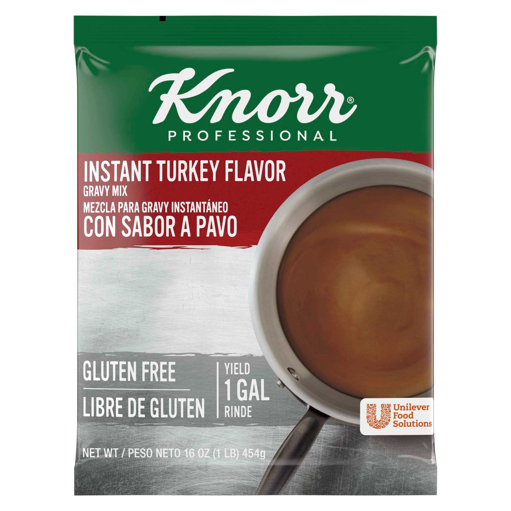 Knorr Professional Instant Turkey Gravy Mix, 1 Pound -- 6 Per Case