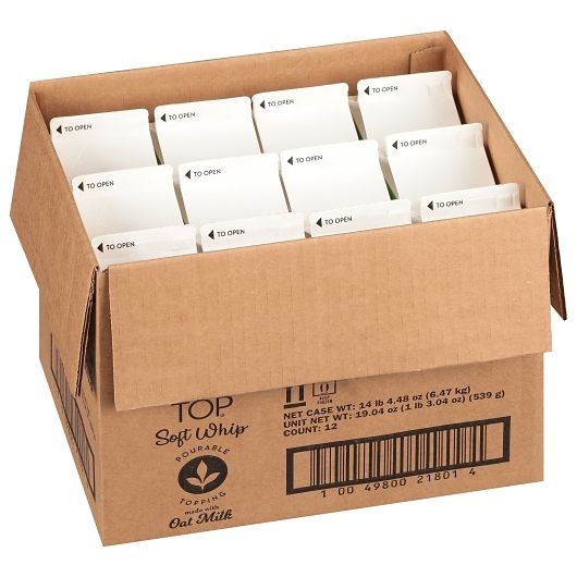 Rich's On Top Oat Soft Whipped Topping, 1.19 Pound -- 12 Per Case