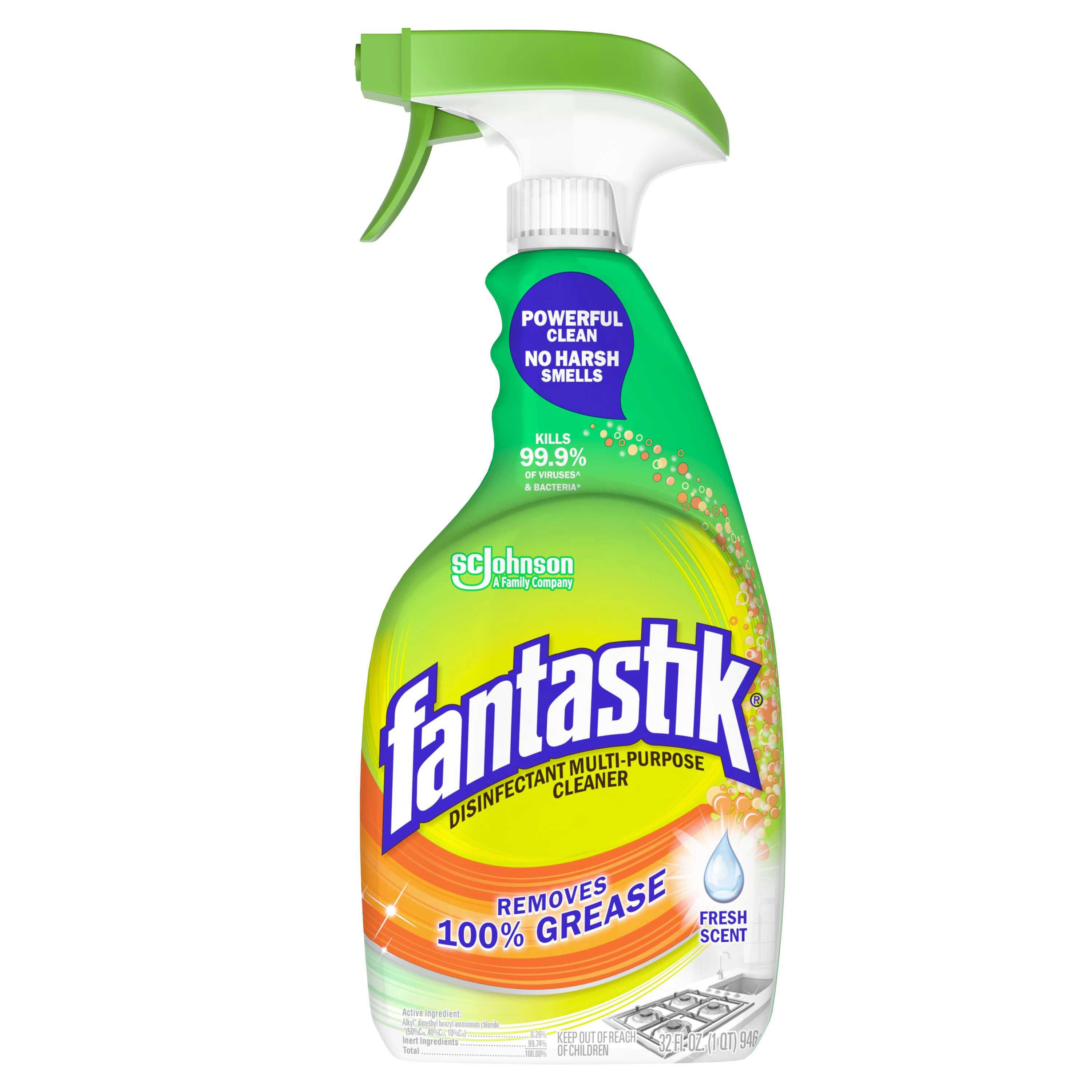 Fantastik Fresh Scent All Purpose Cleaner, 32 Fluid Ounce -- 8 Per Case