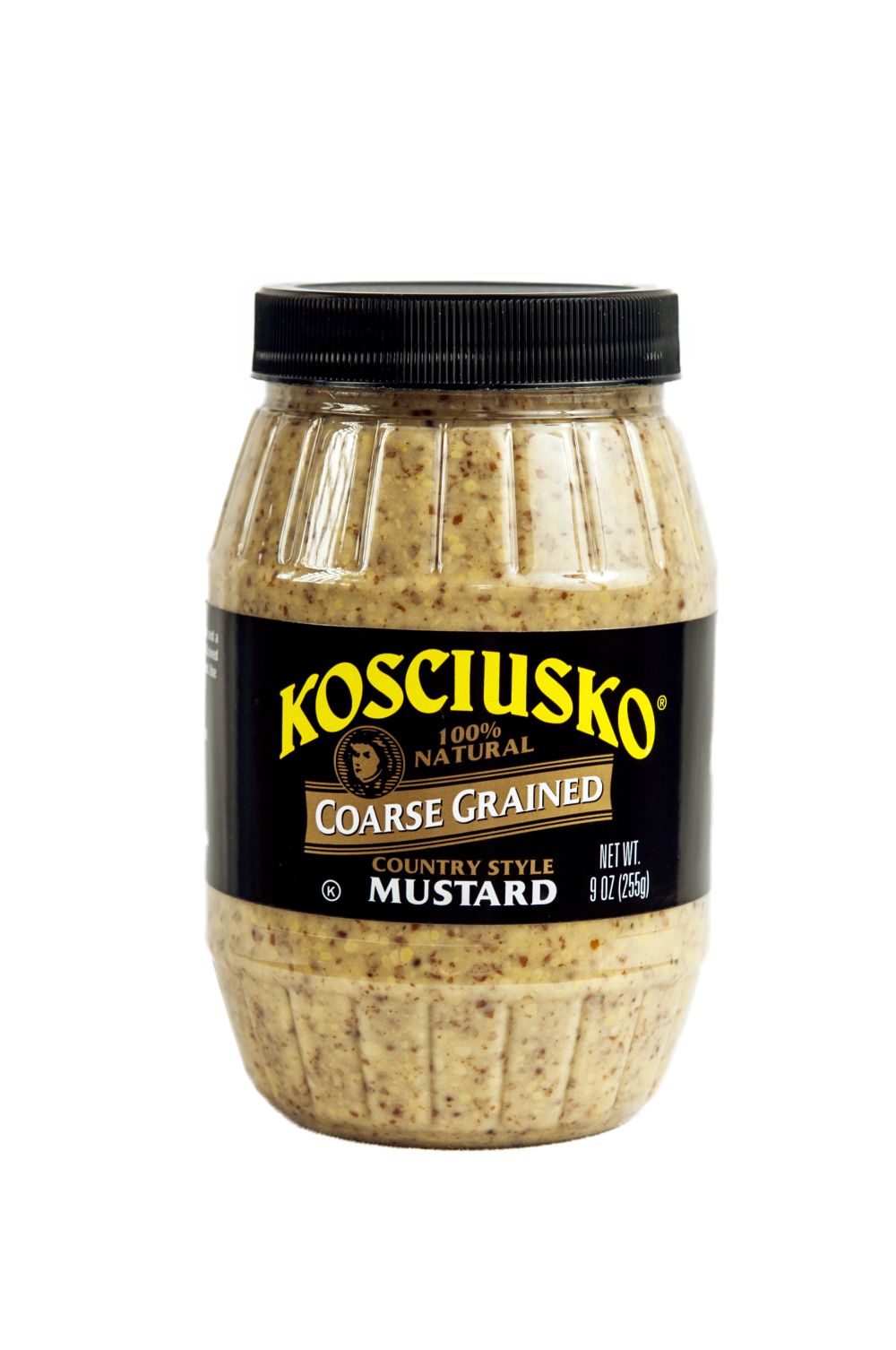 Plochman's Kosciusko Coarse Grained Country Style Mustard, 9 Ounce -- 12 Per Case