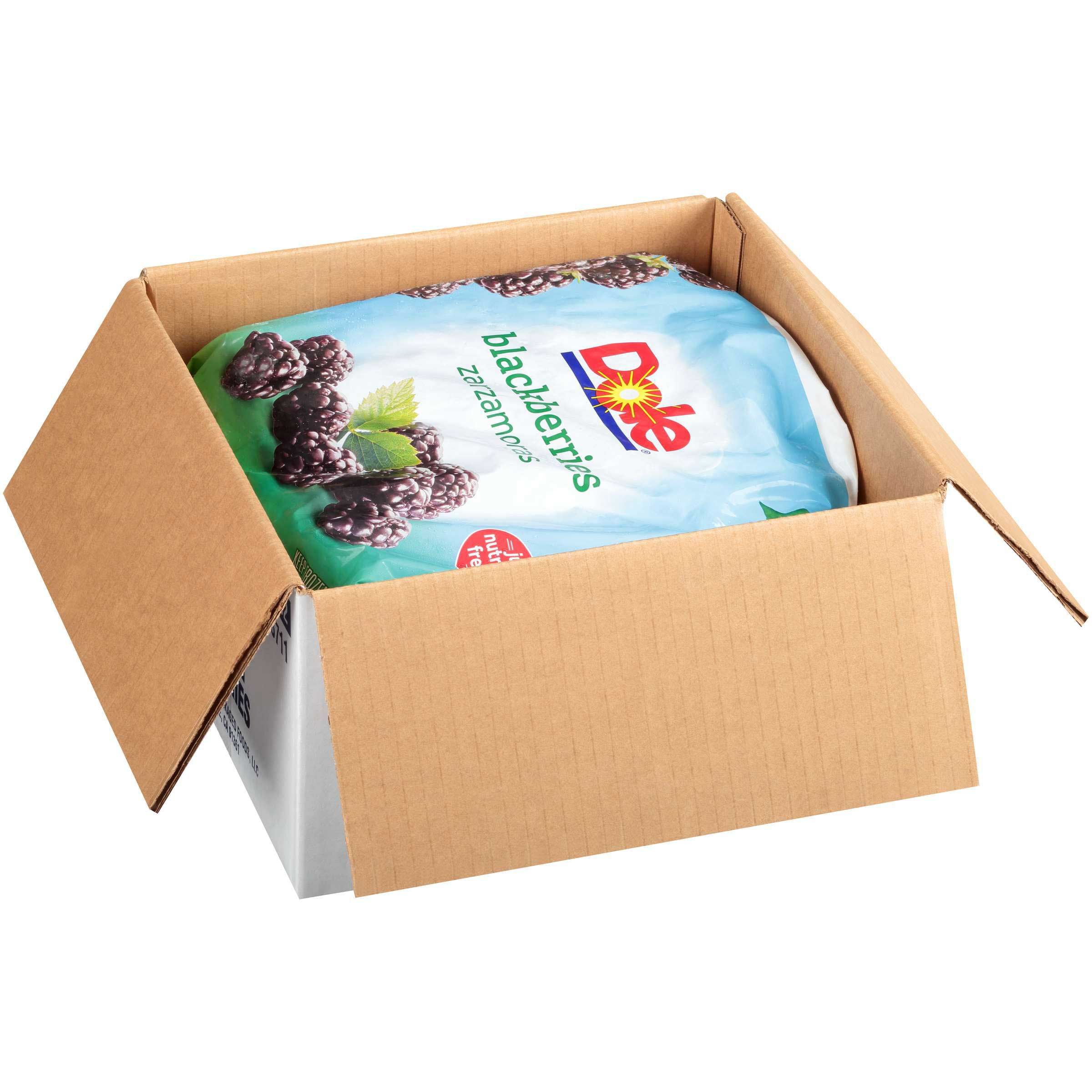 Dole Whole Individual Quick Frozen Blackberry Fruit, 5 Pound -- 2 Per Case