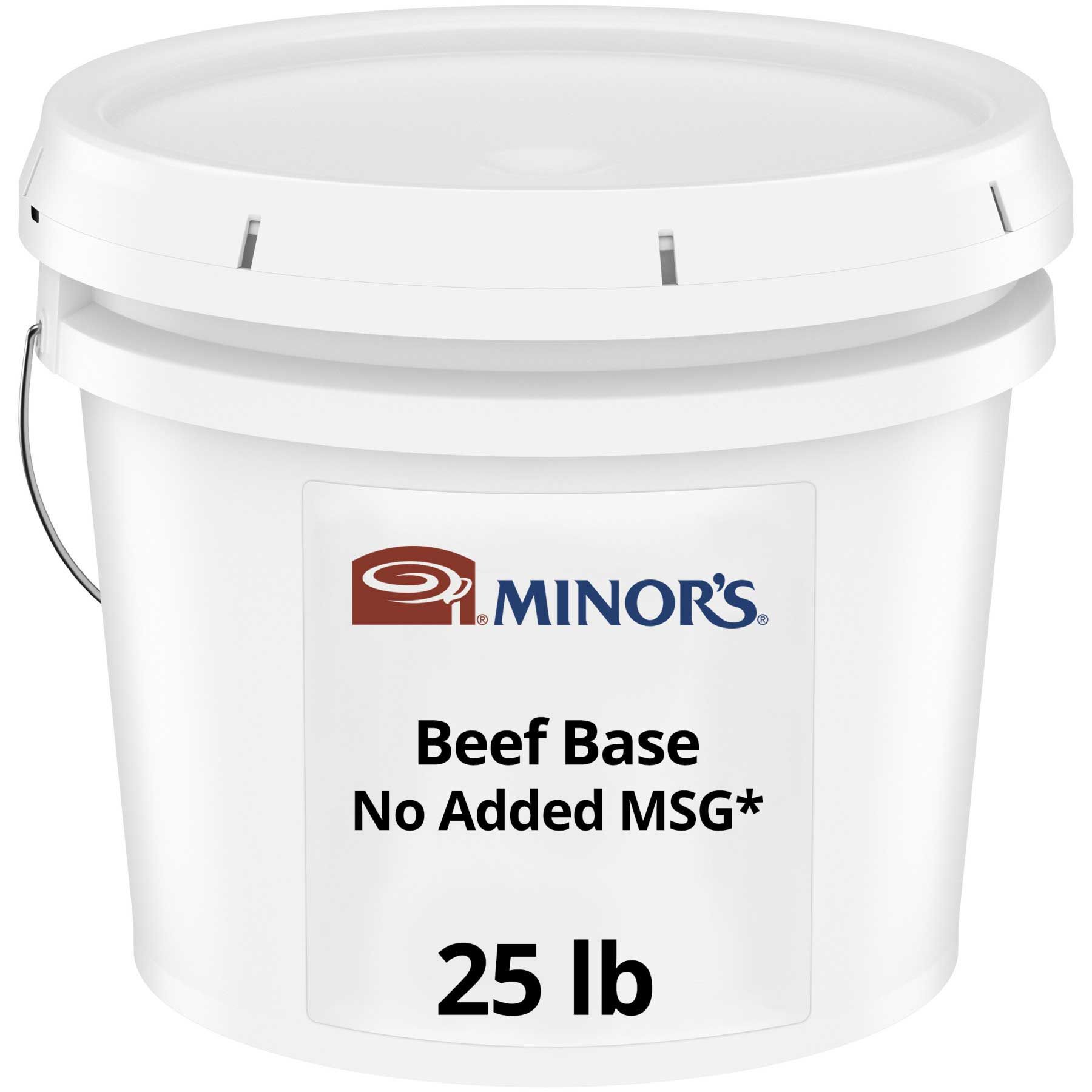 Minor's No Added Msg Beef Base, 25 Pound