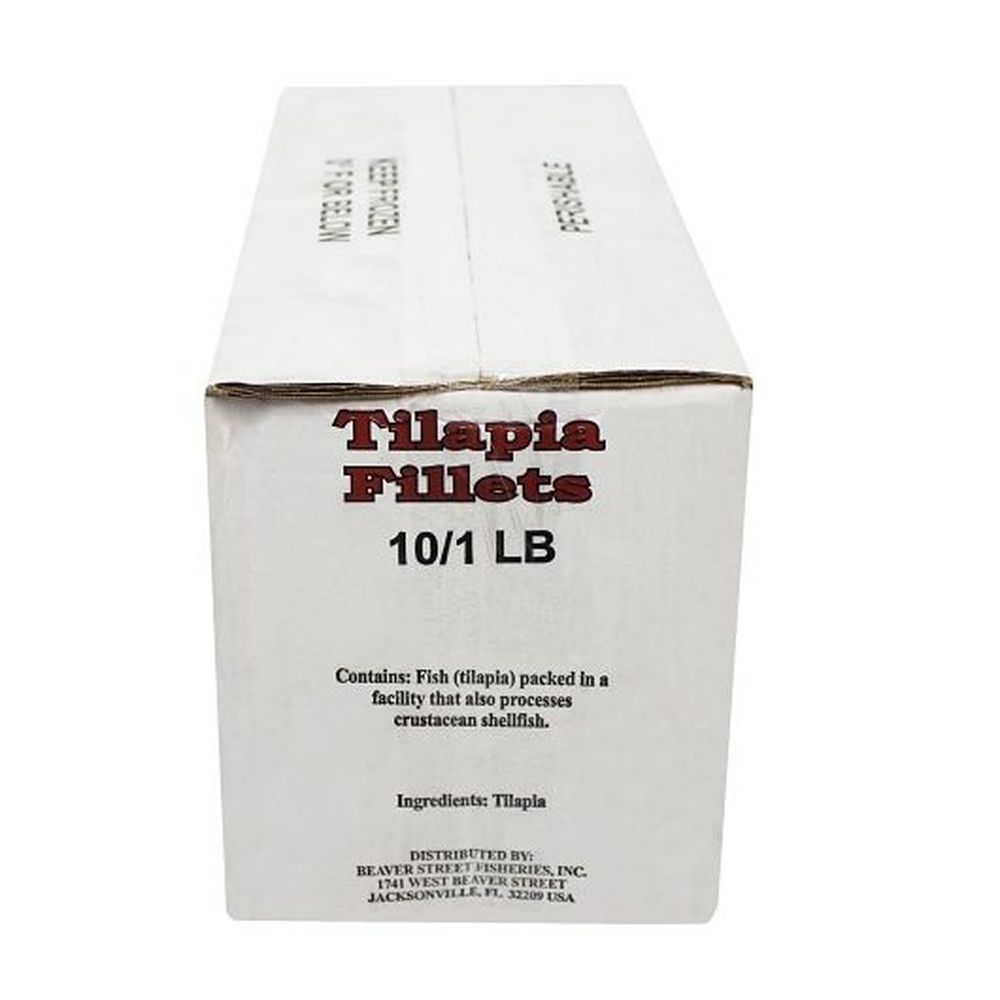 Sea Best Farm Raised Tilapia Fillet, 1 Pound -- 10 Per Case