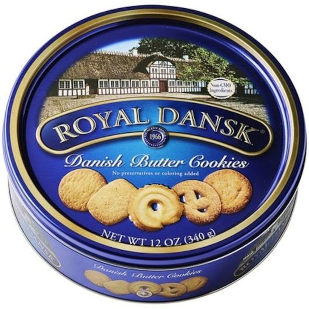 Royal Dansk Danish Butter Cookie, 12 Ounce -- 12 Per Case