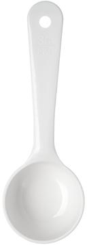 Carlisle Measure Miser White Solid Short Handle Measuring Cup, 3 Ounce -- 12 per case