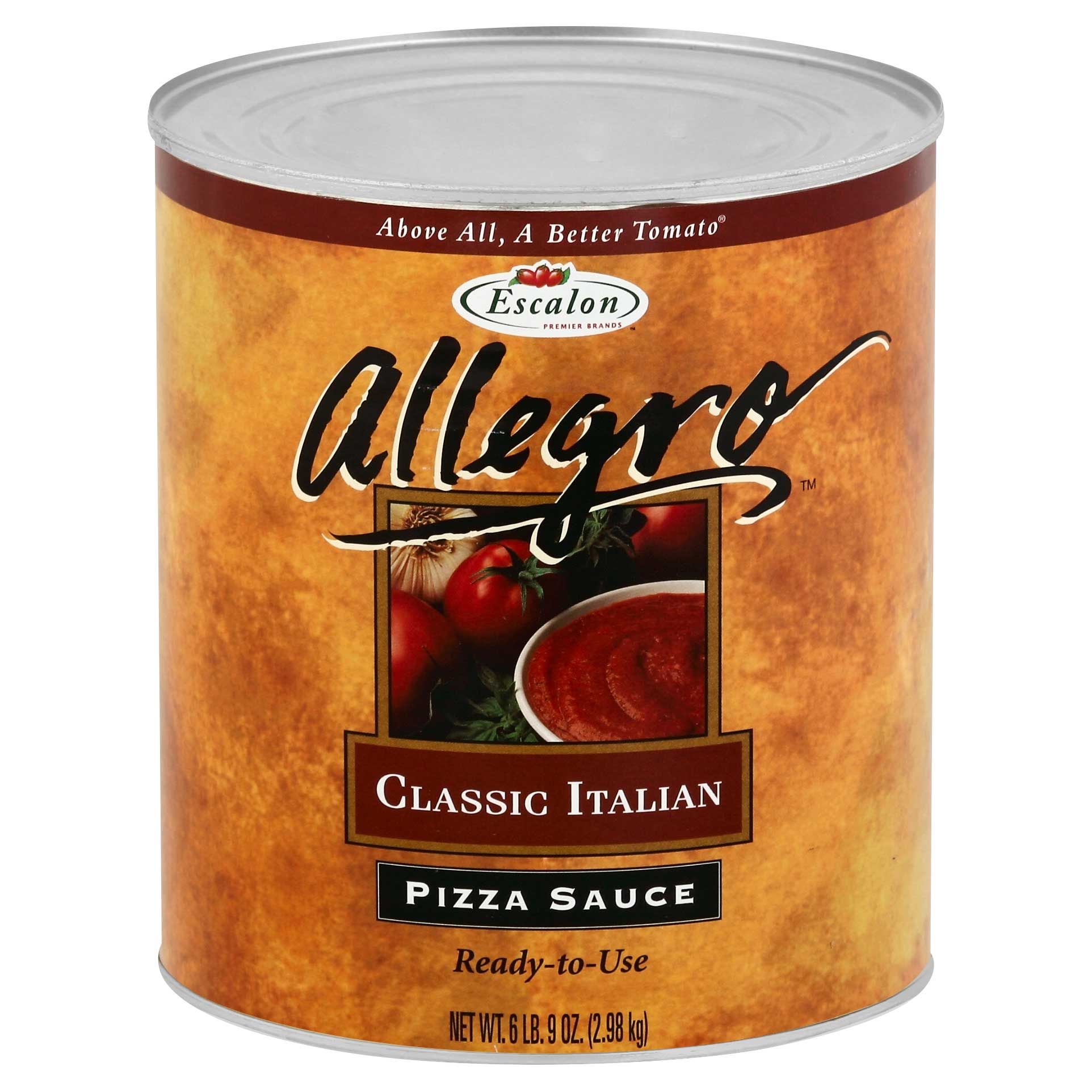 Allegro Classic Italian Pizza Sauce, 105 Ounce -- 6 Per Case