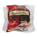Otis Spunkmeyer Chocolate Muffin With Chocolate Chips, 4 Ounce -- 24 per case.