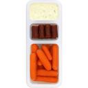 Pro2snax Baby Carrots Turkey Sausage Bites and Jalapeno Ranch Dip, 3 Ounce -- 12 per case