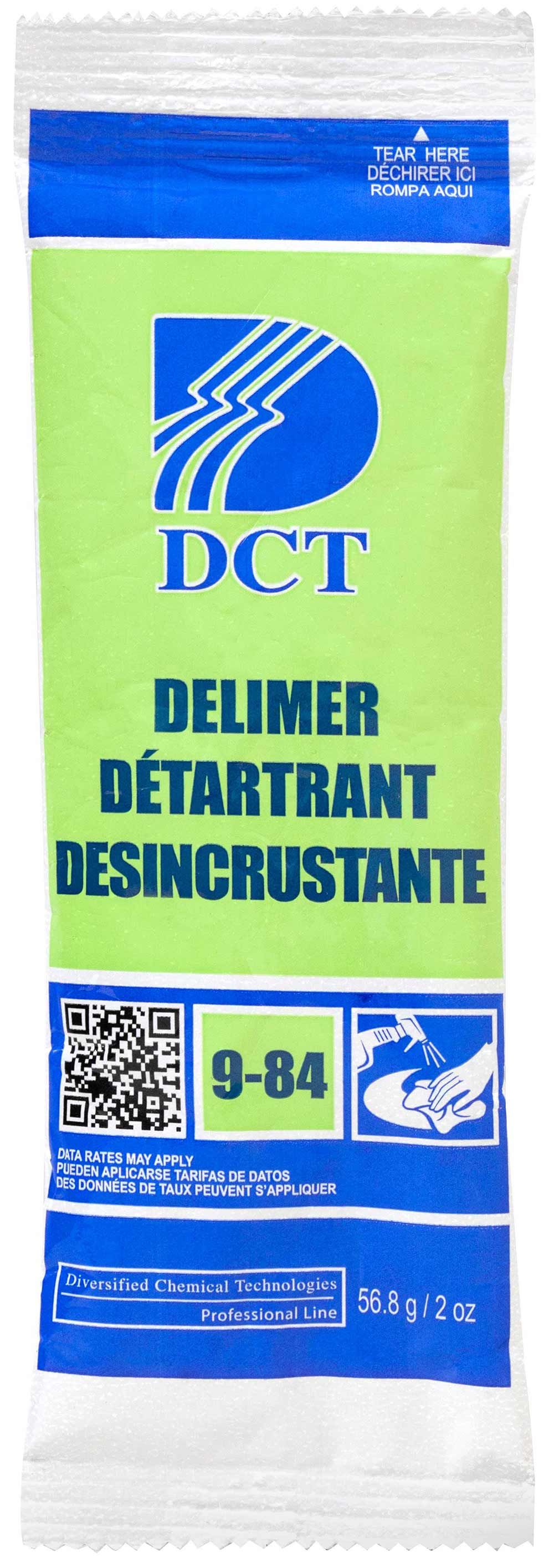 Dct 9-84 Delimer Concentrate Powder, 2 Ounce -- 48 Per Case