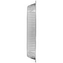 Sabert Deluxe Dual Color High Dome Hinged Square Container, 10 x 10 inch -- 148 per case