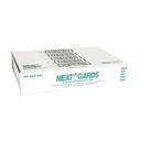 Handgards Neatgards Low Density Poly Embossed Adult White Bib, 15.5 x 20 inch -- 500 per case
