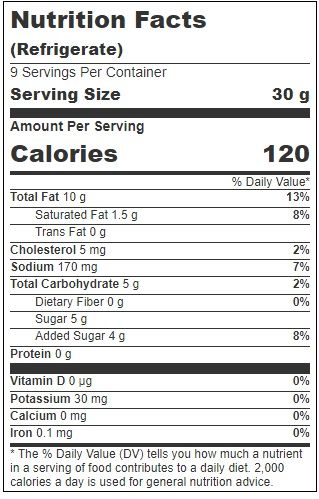 Makoto Creamy Ginger Dressing, 9 Ounce Bottle -- 6 Per Case