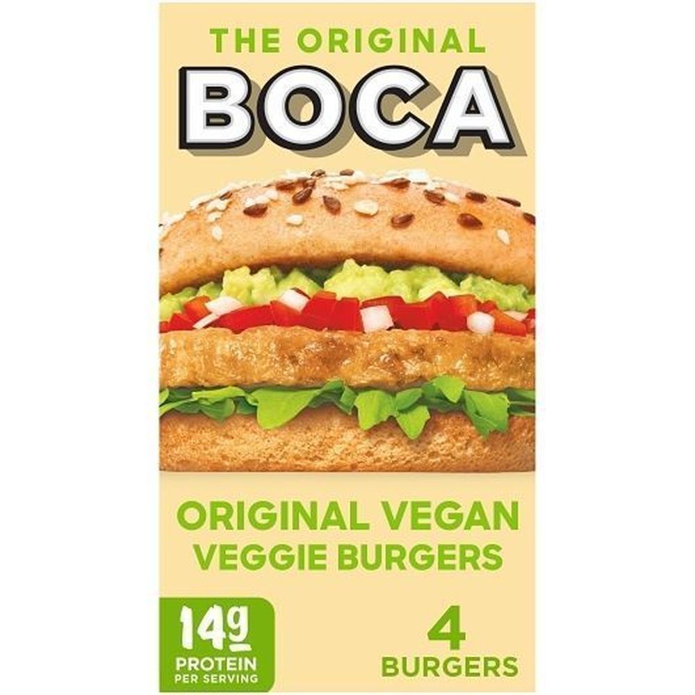 Boca Organic Original Vegan Veggie Burger, 10 Ounce -- 12 Per Case