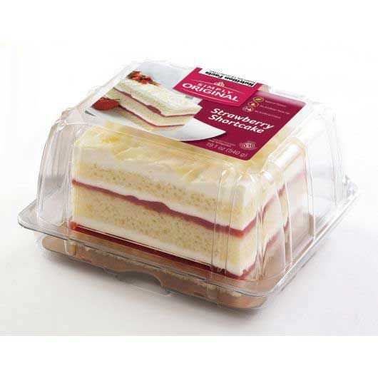 Simply Original 4 X 5.3 Inch Strawberry Shortcake, 19 Ounce -- 12 Per Case