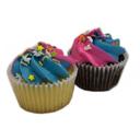 Kimberleys Bakeshoppe Unicorn Vanilla and Chocolate Cupcakes, 22 Ounce -- 8 per case