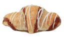 The Worthy Crumb Two Bite Chocolate Croissants, 6.7 Ounce -- 12 per case.