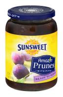 Sunsweet Cooked Prunes, 16 Ounce Jar -- 12 per case.