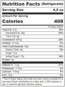 Sweet Craft Dolceria Pumpkin Spice Ricotta Cheesecake, 4.2 Ounce -- 12 per case
