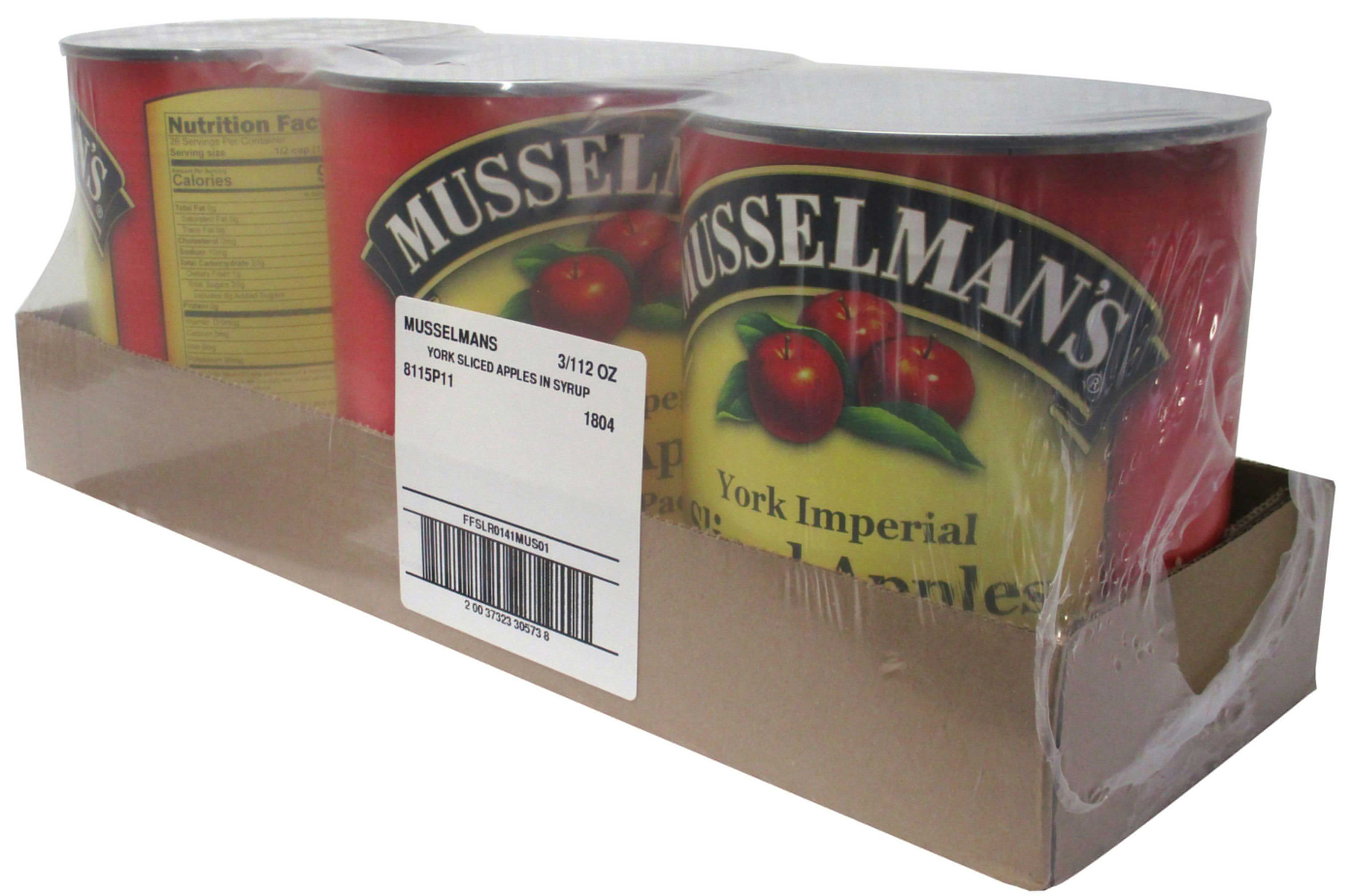 Musselman's York Imperial Sliced Apples, 112 Ounce -- 3 Per Case