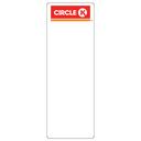 Daymark Circle Label, 350 count per roll -- 24 roll per case.