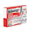 Sudafed PE Non Drowsy Pressure and Pain Acetaminophen Caplets - 24 count per pack -- 72 packs per case