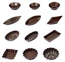 Gobel Non-Stick Steel Petits-Fours Box Mold, set of 60