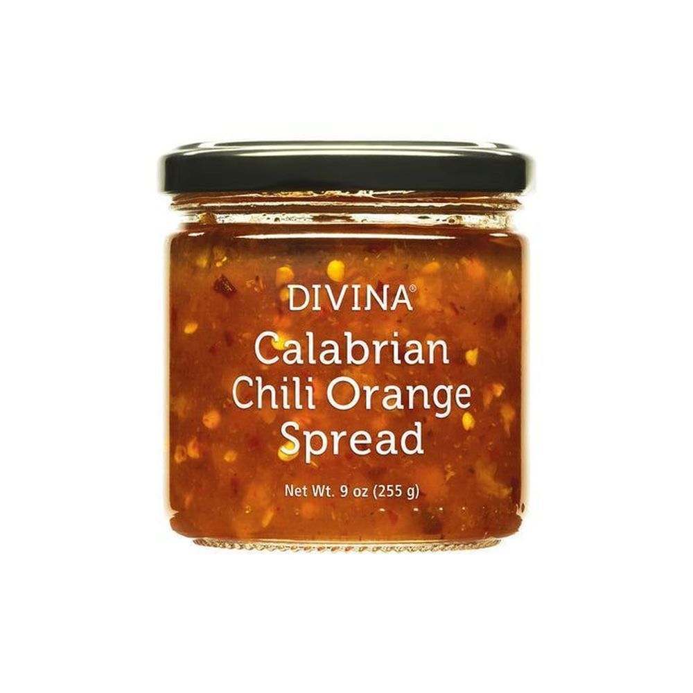 Divina Calabrian Chili Orange Spread, 9 Ounce -- 12 Per Case