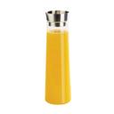 Cal-Mil Clear Polycarbonate 51 Ounce Carafe with Stainless Steel Lid, 4 x 4 x 13 inch