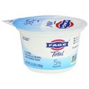 Fage Total 5 Percent Milkfat Plain Greek Yogurt, 5.3 Ounce -- 12 per case