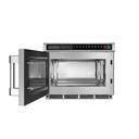 Midea 0.6 Cubic Feet 1200 Watts Push Button Heavy Duty Commercial Microwave Oven