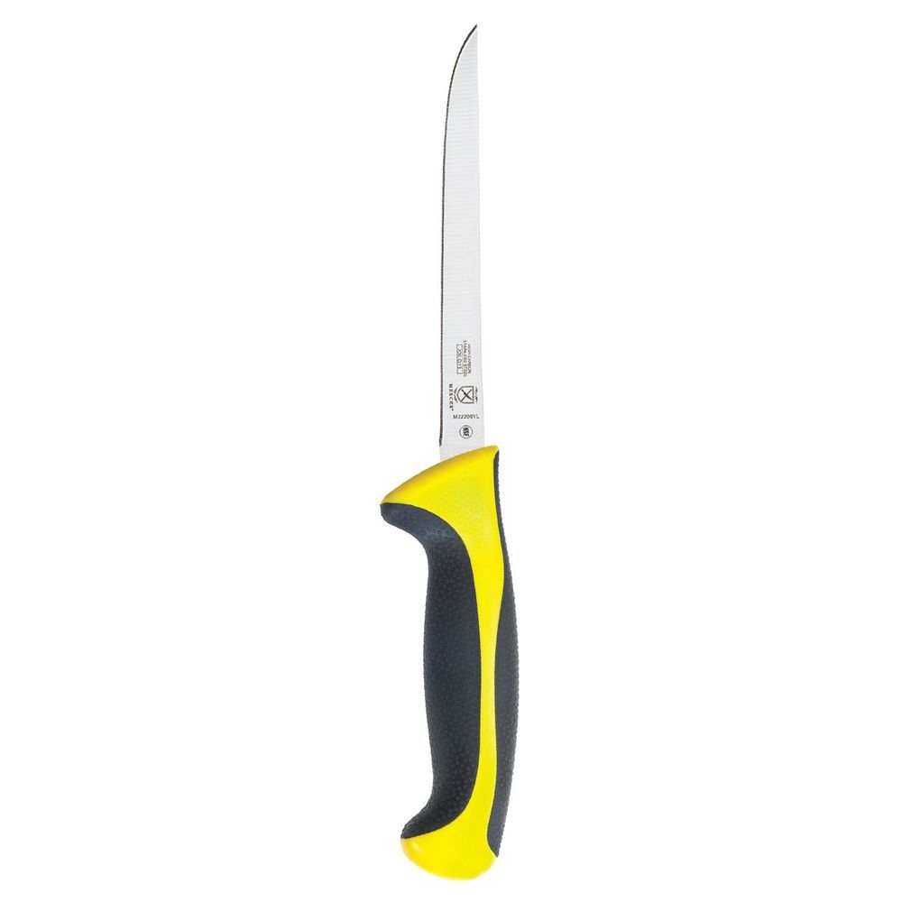 Mercer Culinary Millennia Yellow Narrow Boning Knife, 6 Inch