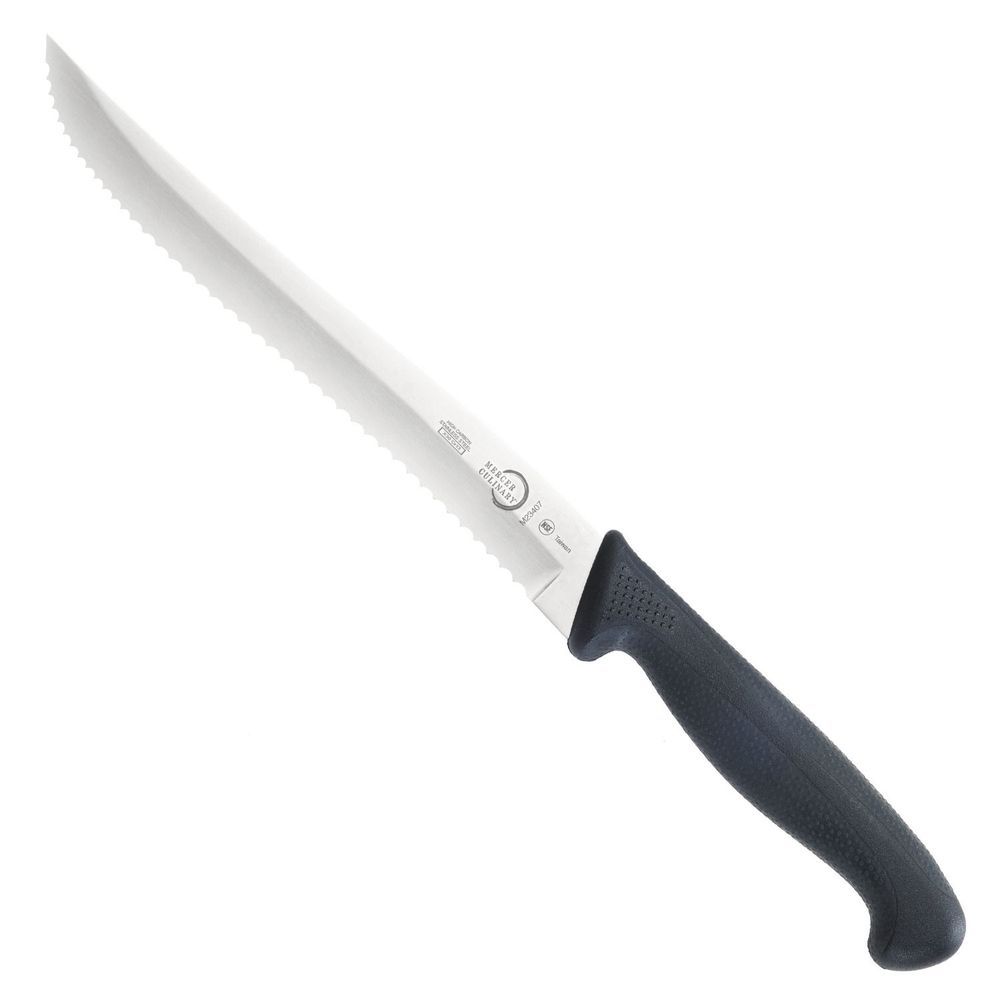 Mercer Culinary Millennia Utility Knife With Black Handle, 7 Inch