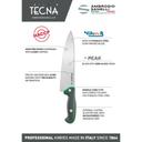 Ambrogio Sanelli Tecna Blue Flexible Fish Filleting Knife with Semi Polished Blade Finishing, 7 inch