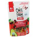 Once Upon A Farm Organic Black Bean Red Pepper Sweet Potato and Cilantro Plant Rich Baby Meals, 3.5 Ounce -- 8 per case