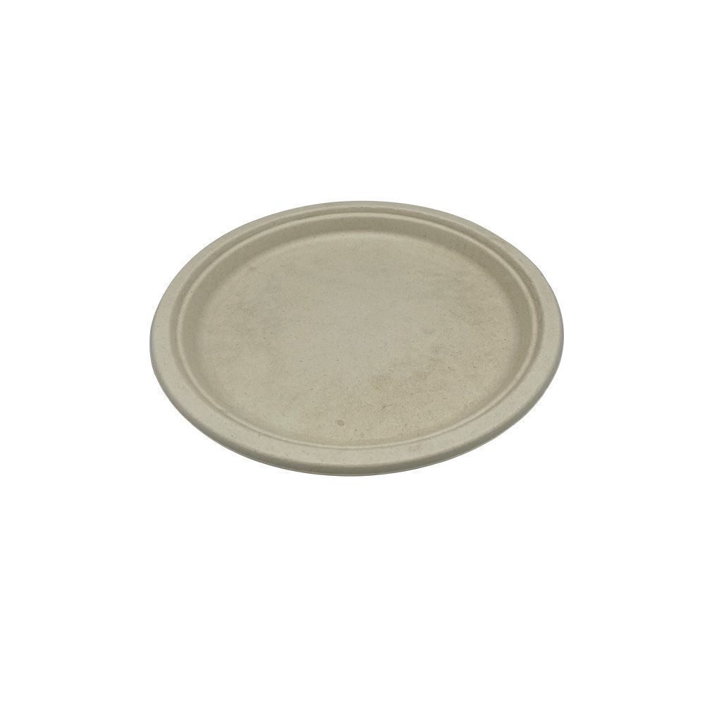 Empress Earth Heavy Weight Natural White Bagasse Pfas Free Plate, 10 Inch -- 500 Per Case