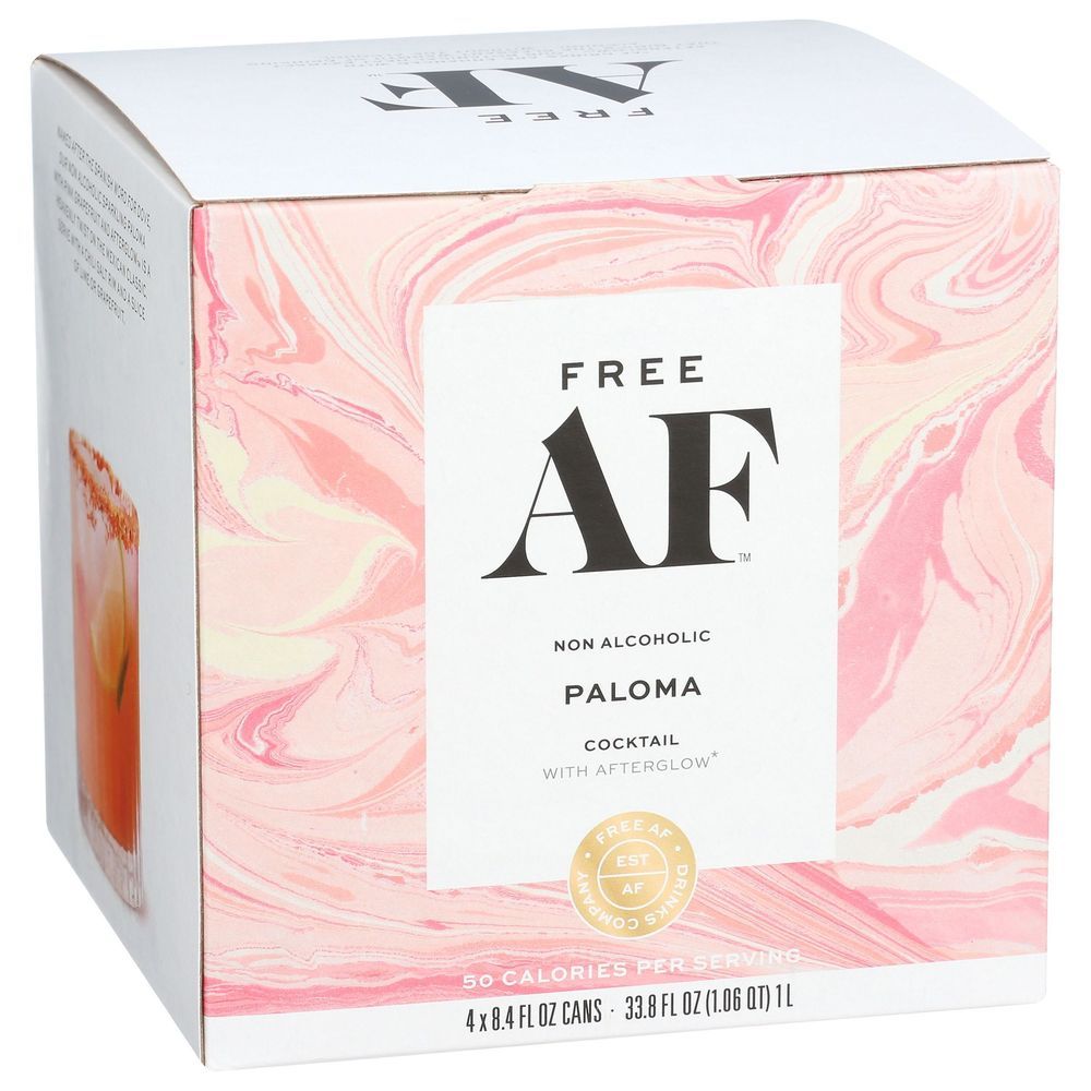 Free Af Paloma Cocktail Mixer, 1 Liter -- 6 Per Case