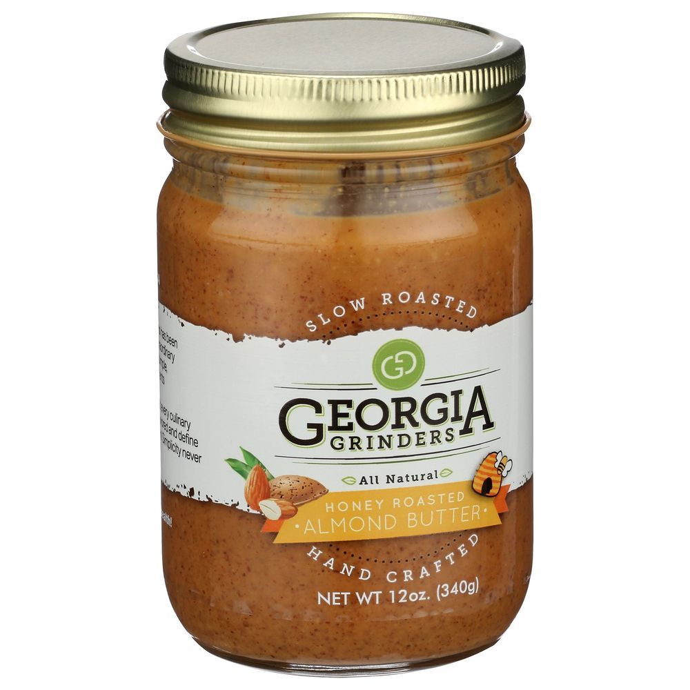 Georgia Grinders Honey Roasted Almond Butter, 12 Ounce -- 12 Per Case