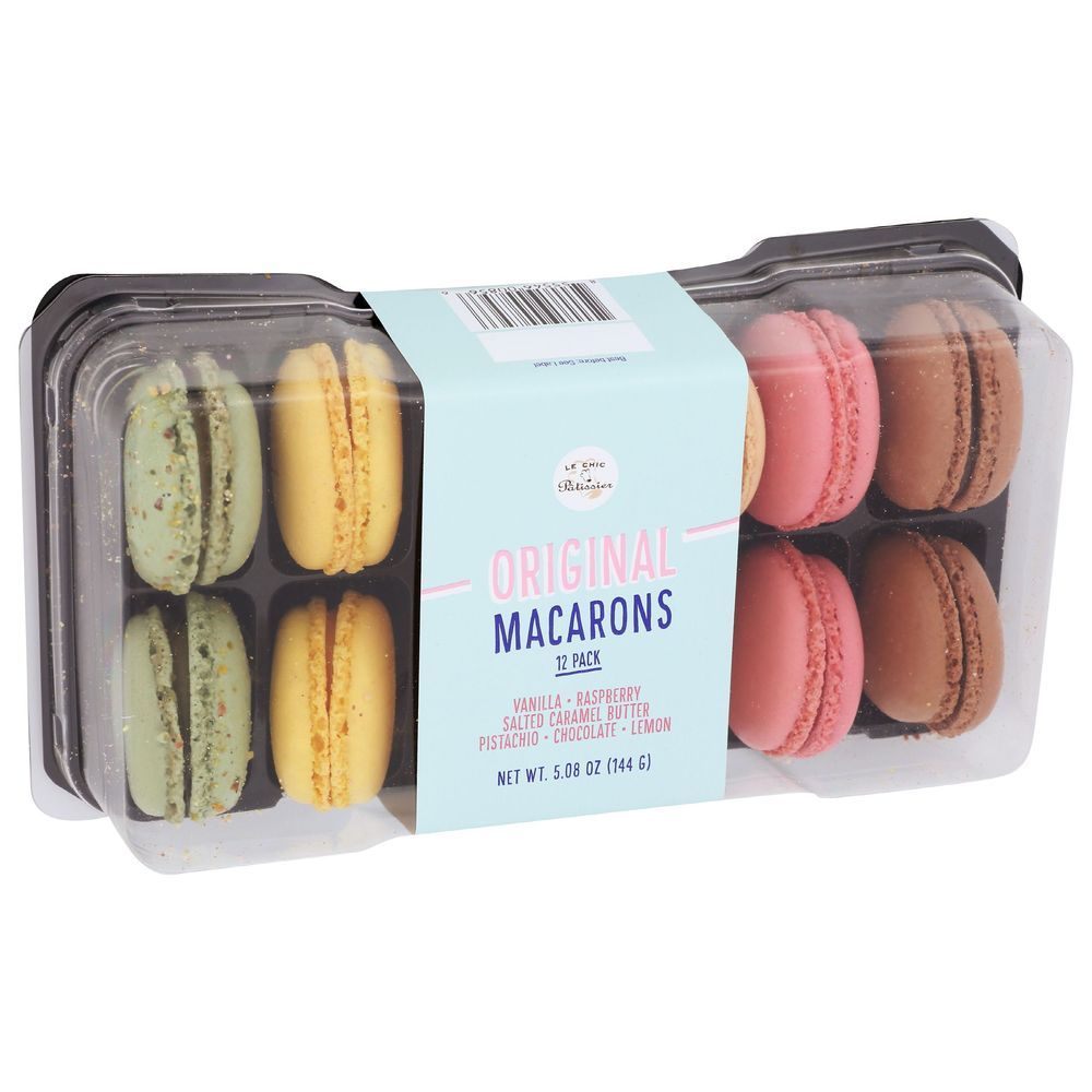 Le Chic Patissier Original Gourmet Macarons, 5.08 Ounce -- 12 Per Case