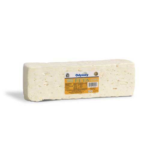 Odyssey Traditional Feta Cheese Loaf, 7 Pound -- 6 Per Case