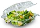 Dart Staylock Oriented Polystyrene Clear Square Hinged Lid Sandwich Container, 5.3 x 5.4 x 2.6 inch -- 500 per case