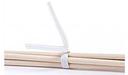 T and T Industries Twist-Ems White Paper Twist Ties, 3/16 x 3.5 inch -- 2000 per case