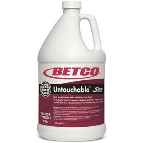 Betco White Untouchable Floor Finish, 1 Gallon -- 4 Per Case