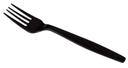 Karat Black Polypropylene Extra Heavy Weight Fork -- 1000 per case.