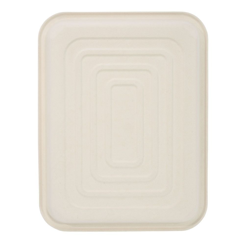 Eco-systems Kraft Formulated Molded Fiber Platter, 14 X 18 Inch -- 100 Per Case